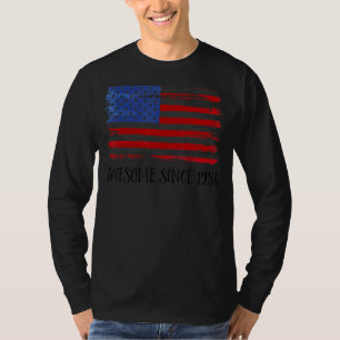 T-shirt 68 ans Awesome depuis 1954 68e anniversaire