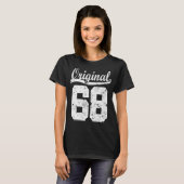 T-shirt 68 cadeau de naissance (Devant entier)