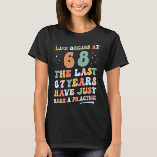 T-shirt 68e anniversaire Homme Femme 2023 Super Life comme