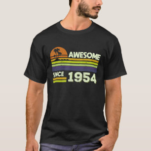 T-shirt 68e anniversaire Hommes Femmes stupéfiant depuis 1