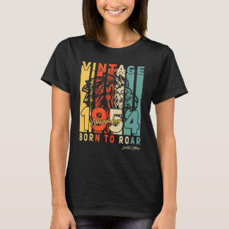 T-shirt 68e anniversaire novembre 68 ans Vintage 1954