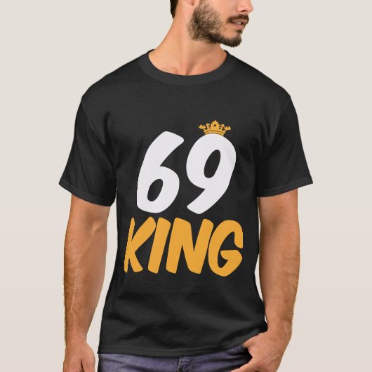 T-shirt 69. Anniversaire Présenté Cadeau Funny De 59 Ans (Devant)