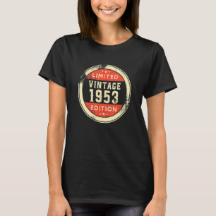 T-shirt 69 ans Vintage 1953 69e Jour B