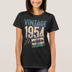 T-shirt 69 ans Vintage 1954 69e anniversaire