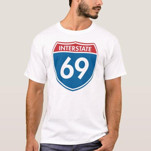 T-shirt 69 d'un état à un autre (Devant)