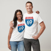 T-shirt 69 d'un état à un autre (Unisexe)