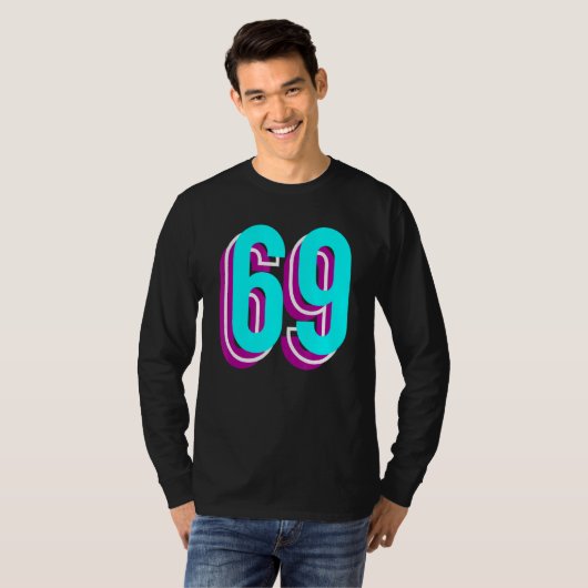 T-shirt 69 Programmeur Insider Numéro 1 (Devant entier)