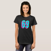 T-shirt 69 Programmeur Insider Numéro 1 (Devant entier)