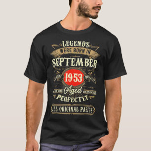 T-shirt 69e Birthday 69 Years Old Legends