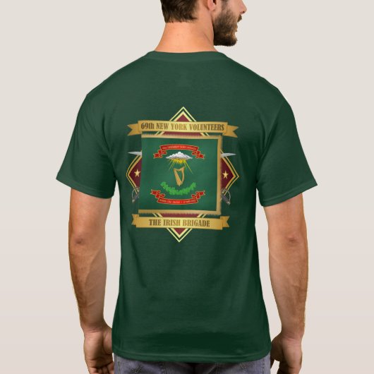 T-shirt 69e infanterie bénévole à New York (Dos)