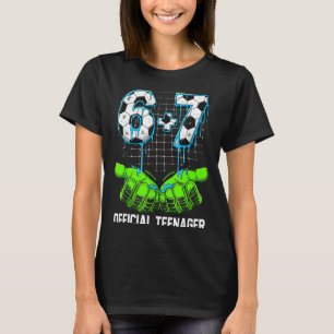 T-shirt 6+7 = 13 ans garçons filles adolescent 13e anniver