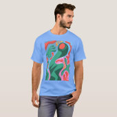 T-shirt 6 7 alien martien (Devant entier)