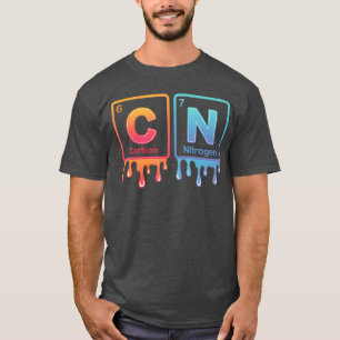 T-shirt 6 7 Drôle Science Chimie Professeur Tableau Périod