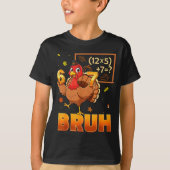 T-shirt 6-7 Funny Teacher 67 Thanksgiving Turkey Six Seven (Devant)