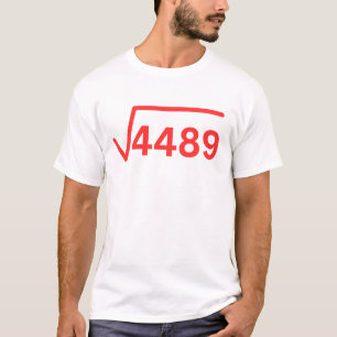 T-shirt 6 7 mème 4489 maths drôles