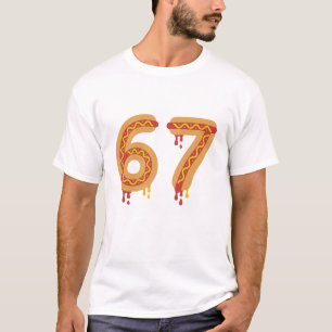 T-shirt 6 7 Meme de correspondance Hot Dogs 67 Pyjama Six