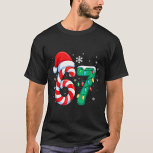 T-shirt 6 7 Noël Drôle Six Sept 67 Mème Hommes Femmes Ki
