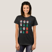 T-shirt 6 7 Order Operation Christmas Math Professor Costu (Devant entier)