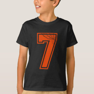T-shirt 6 7 Spider Web Funny Costume d'Halloween Tee