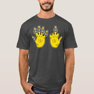 T-shirt 6 anneaux Pitt Blanc