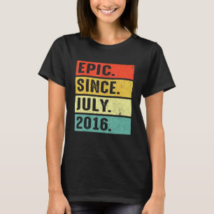 T-shirt 6 Ans Epic depuis Juillet 2016 6e Anniversaire