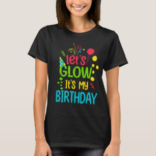 T-shirt  6 Ans Fêtons Lumineux C'est mon 6e anniversaire