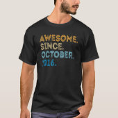 T-shirt 6 Ans Funny Awesome depuis Octobre 2016 6e B (Devant)