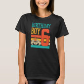 T-shirt 6 Ans Jote Jumping Spider Anniversaire Boy Party (Devant)