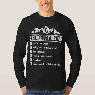 T-shirt 6 étapes de randonnée