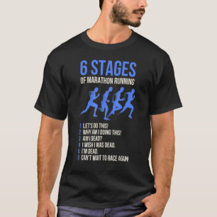 T-shirt 6 Étapes Du Marathon