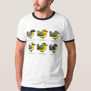T-shirt 6 fauvettes de Birdorable