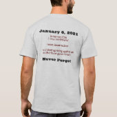 T-shirt 6 janvier Insurrection (Dos)