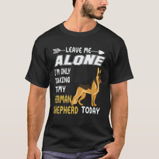 T-shirt 6 Laissez-moi tranquille je parle seulement à mon
