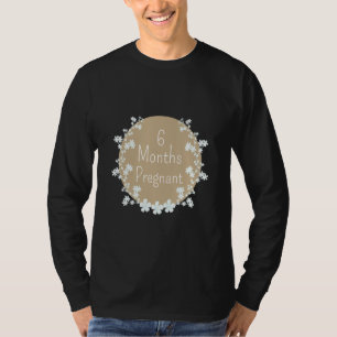 T-shirt 6 mois Faire-part de grossesse