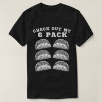 6 Pack Fitness Taco Funny Gym Mexicain - Taco Love