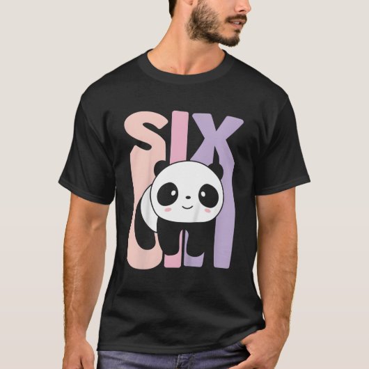 T-shirt 6 Panda 6E B Jour (Devant)