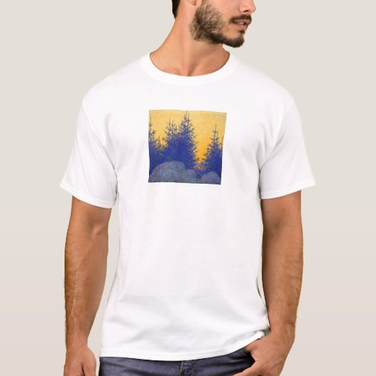 T-shirt 6" paysage décoratif (Devant)