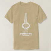 T-shirt 6 String acoustic Guitar  (Design devant)