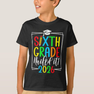 T-shirt 6e année 2026 Sixième année Diplômé _1