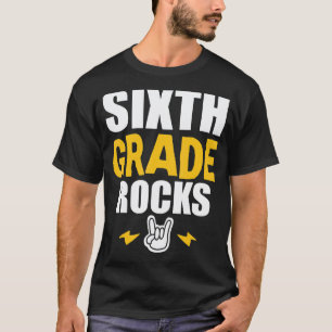 T-shirt 6e année déchire Musique Professeur Rentrée scola
