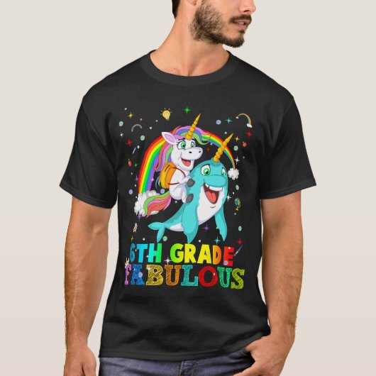 T-shirt 6e année fabuleuse (Devant)