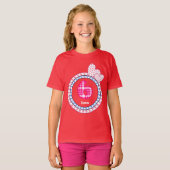 T-shirt 6e anniversaire Coeurs Cadeaux Plaid Motif V15 (Devant entier)
