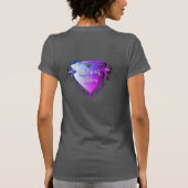 T-shirt 6e anniversaire Mariage Emblème cardiaque d'Améthy (Dos)