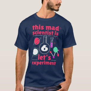 T-shirt 6e anniversaire Sixième Anniversaire Science Mad S