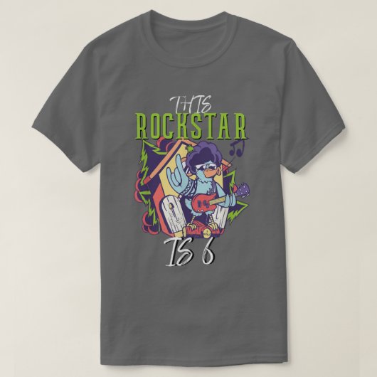 T-shirt 6e Birthday (Design devant)