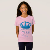 T-Shirt 6ème Idée nommée faite sur commande V20 de cadeau (Devant entier)