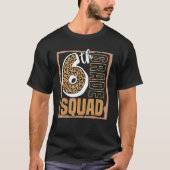 T-shirt 6th Grade Squad Leopard Teacher Student (Devant)