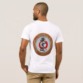T-shirt [700] Calligraphie japonaise - Bushido (Dos entier)
