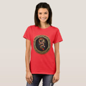 T-shirt [700] Dragon chinois d'or Fucanglong (Devant entier)