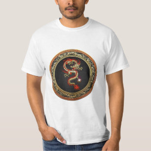 T-shirt [700] Dragon chinois d'or Fucanglong